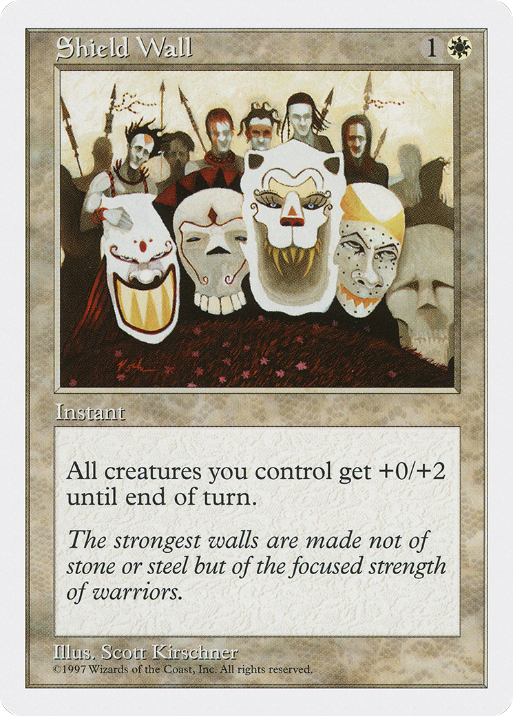 {C} Shield Wall [Fifth Edition][5ED 063]