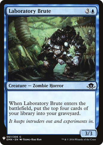 {C} Laboratory Brute [Mystery Booster][LS EMN 067]