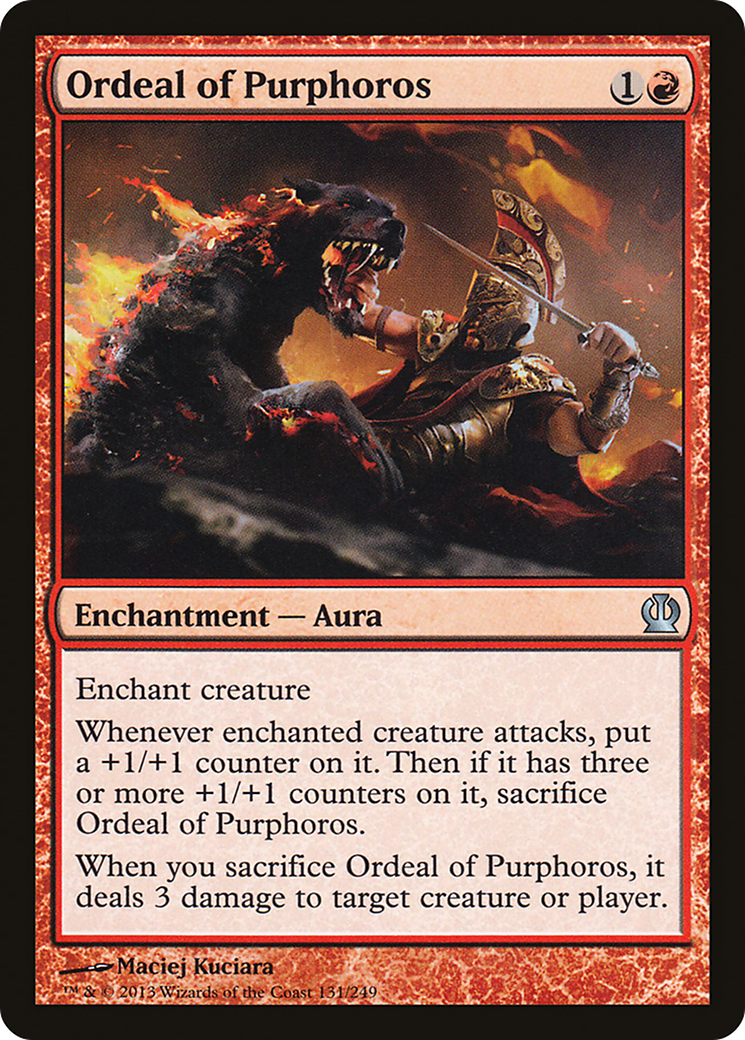 {C} Ordeal of Purphoros [Theros][THS 131]