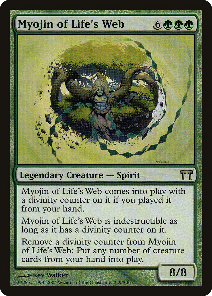 {R} Myojin of Life's Web [Champions of Kamigawa][CHK 229] - Misty Mountain Games