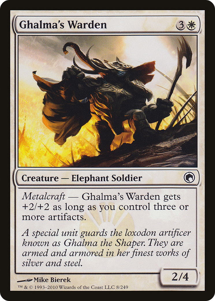{C} Ghalma's Warden [Scars of Mirrodin][SOM 008]