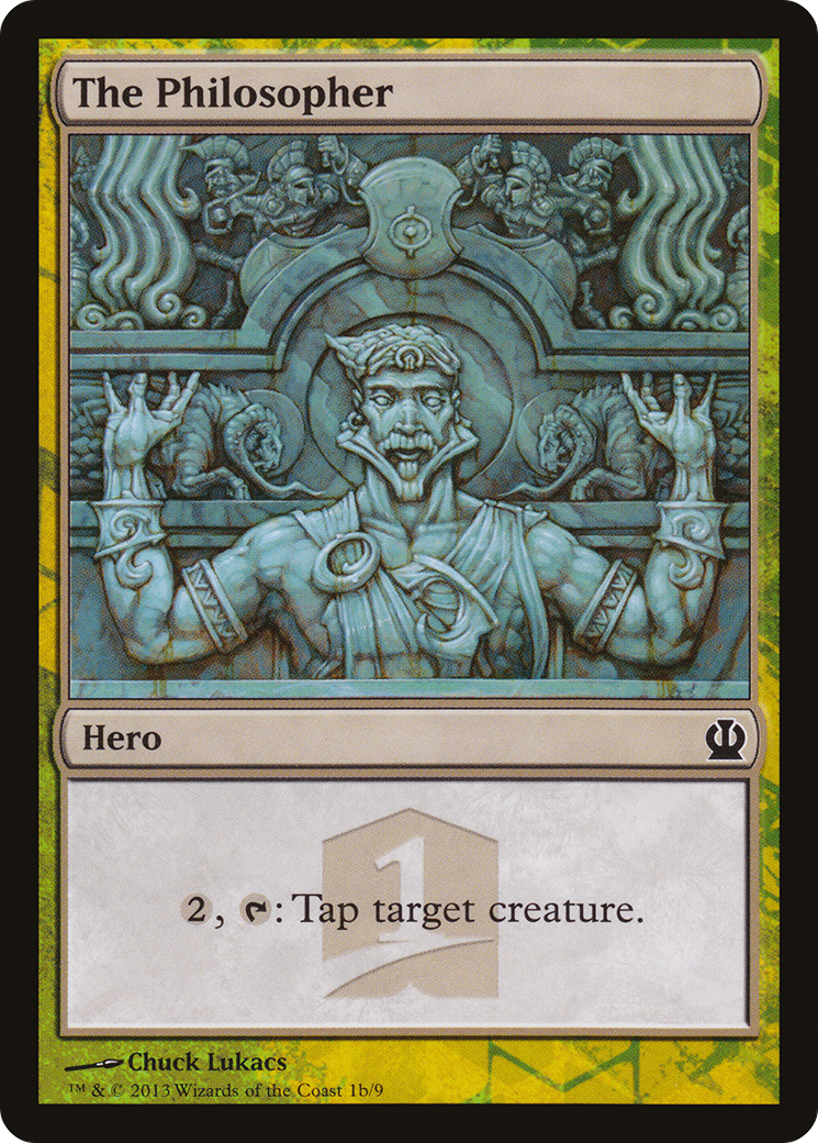 {C} The Philosopher [Theros Hero's Path][PA THP1 1B]
