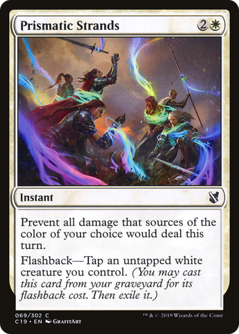 {C} Prismatic Strands [Commander 2019][C19 069]