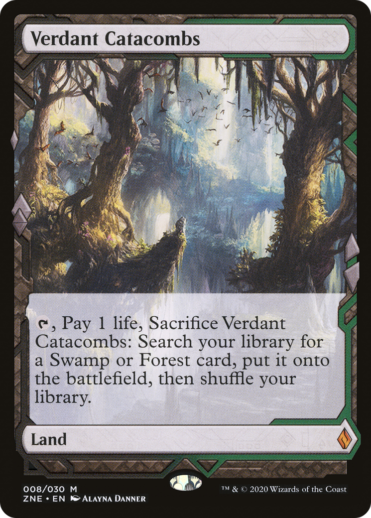 {R} Verdant Catacombs (Expeditions) [Zendikar Rising Expeditions][ZNE 008] - Misty Mountain Games