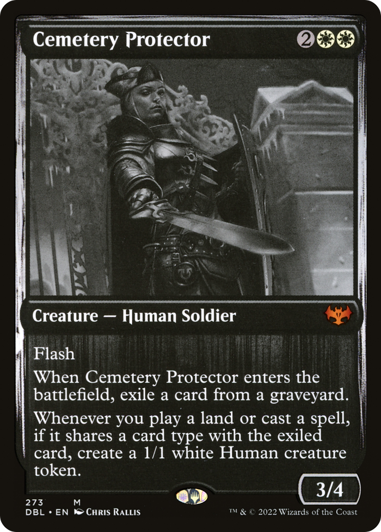 {R} Cemetery Protector [Innistrad: Double Feature][DBL 273]