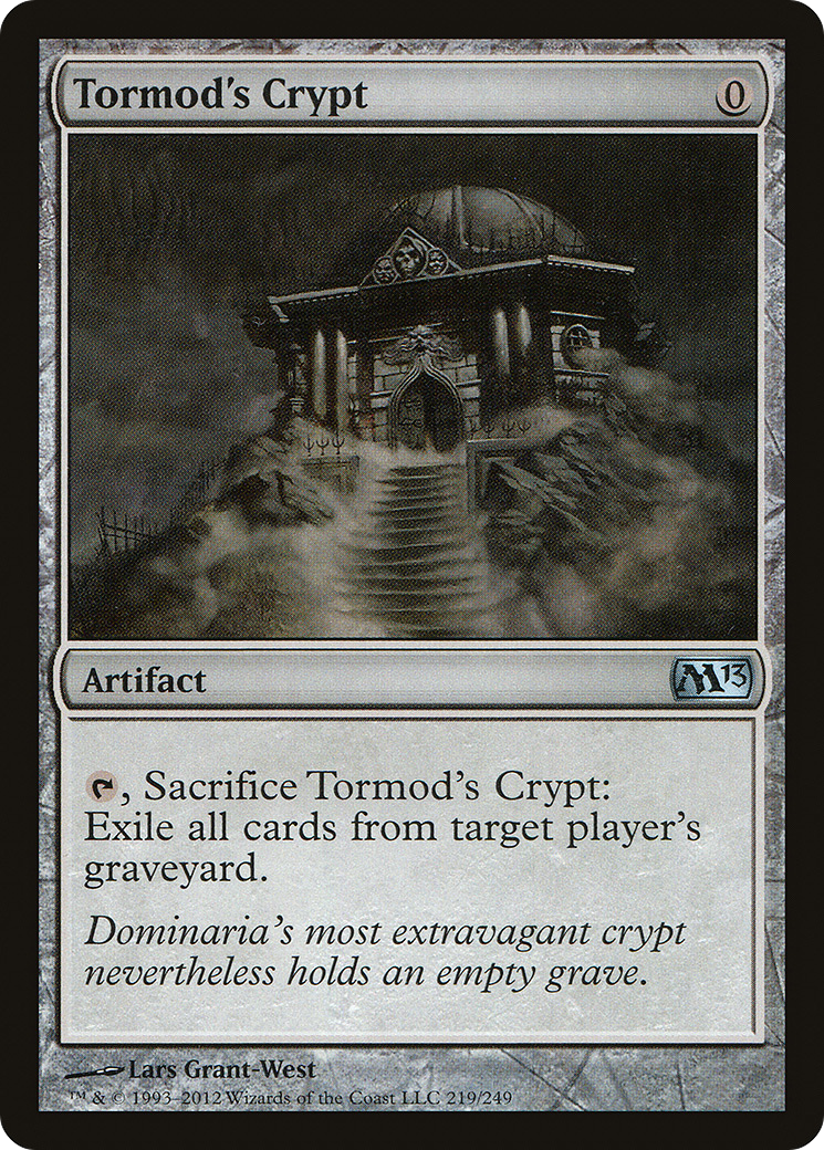 {C} Tormod's Crypt [Magic 2013][M13 219]