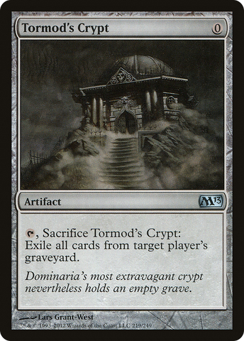 {C} Tormod's Crypt [Magic 2013][M13 219]
