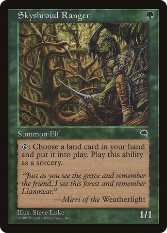 {C} Skyshroud Ranger [Tempest][TMP 256]