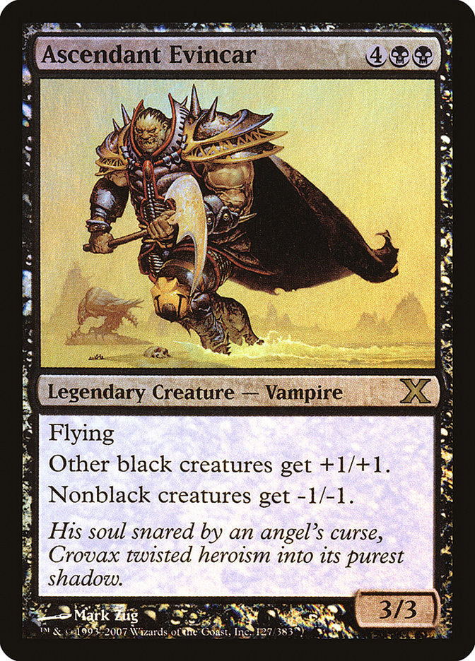 {R} Ascendant Evincar (Premium Foil) [Tenth Edition][FP 10E 127]