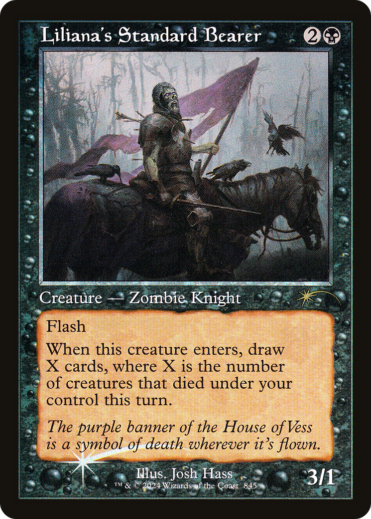 Liliana's Standard Bearer [SLD 845]  Foil