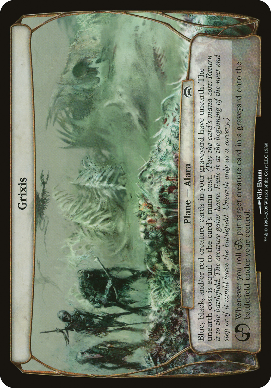 {O} Grixis (Planes) [Planechase Planes][OVR HOP 015] - Misty Mountain Games