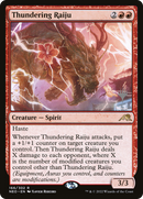 {R} Thundering Raiju (Promo Pack) [Kamigawa: Neon Dynasty Promos][PP NEO 166]
