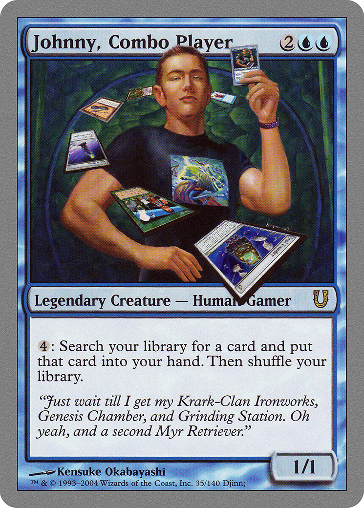 {R} Johnny, Combo Player [Unhinged][UNH 035]