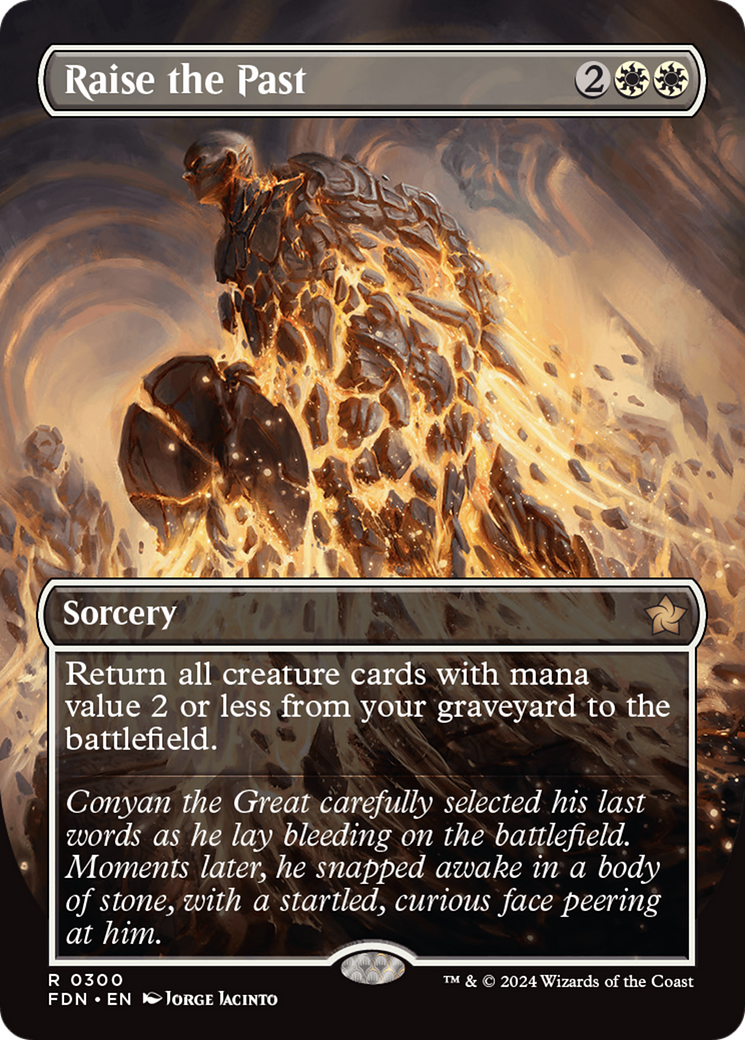 {@R} Raise the Past (Borderless) [Foundations][FDN 300]