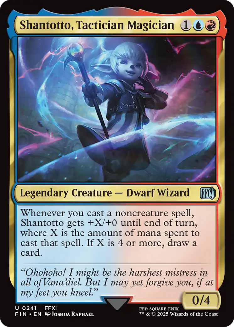 {@C} Shantotto, Tactician Magician [FINAL FANTASY][FIN 241]