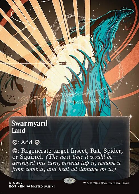 {R} Swarmyard (0087) (Poster) [Edge of Eternities: Stellar Sights][EOS 087]