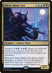{R} Silent-Blade Oni [Commander 2018][C18 191]