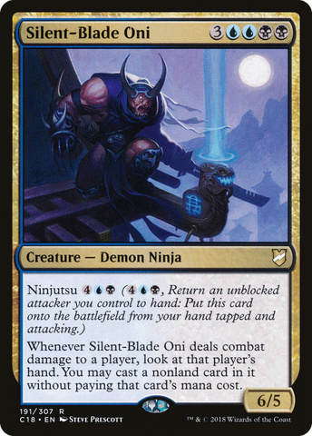 {R} Silent-Blade Oni [Commander 2018][C18 191]