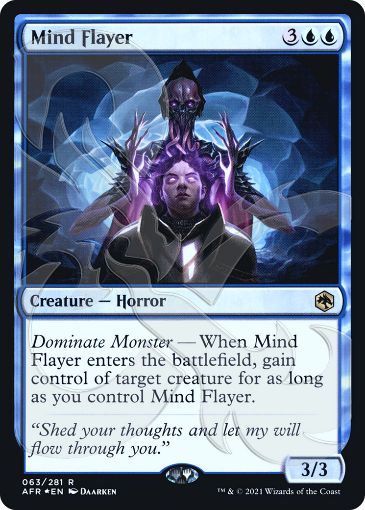 {R} Mind Flayer (Ampersand Promo) [Dungeons & Dragons: Adventures in the Forgotten Realms Promos][AMP AFR 063]
