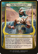 {O} Make Yourself Useful (Schemes) [Archenemy: Nicol Bolas Schemes][OVR E01 009]