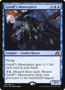 {R} Geralf's Masterpiece [Shadows over Innistrad][SOI 065]