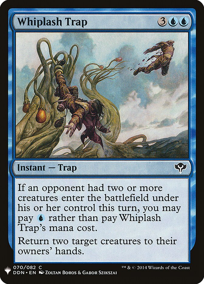 {C} Whiplash Trap [Mystery Booster][MB1 DDN 070]