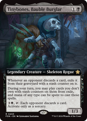 {@R} Tinybones, Bauble Burglar (Extended Art) [Foundations][FDN 463]