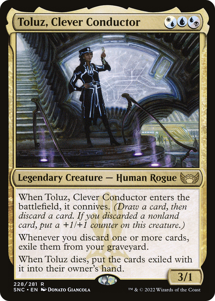 {R} Toluz, Clever Conductor [Streets of New Capenna][SNC 228]