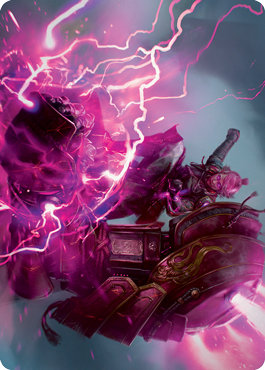 {A} Voltage Surge Art Card [Kamigawa: Neon Dynasty Art Series][ANEO 015]