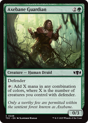 {C} Axebane Guardian [Tarkir: Dragonstorm Commander][TDC 248]