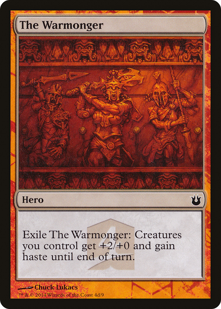 {C} The Warmonger [Born of the Gods Hero's Path][PA THP2 4D] - Misty Mountain Games