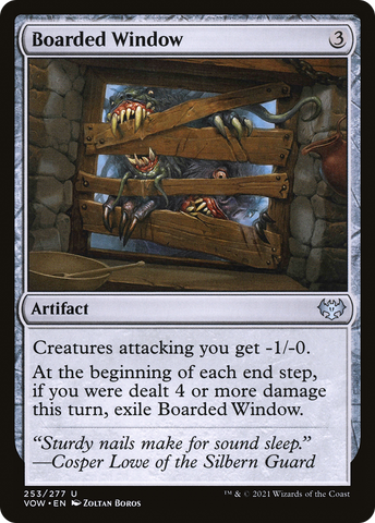{C} Boarded Window [Innistrad: Crimson Vow][VOW 253]