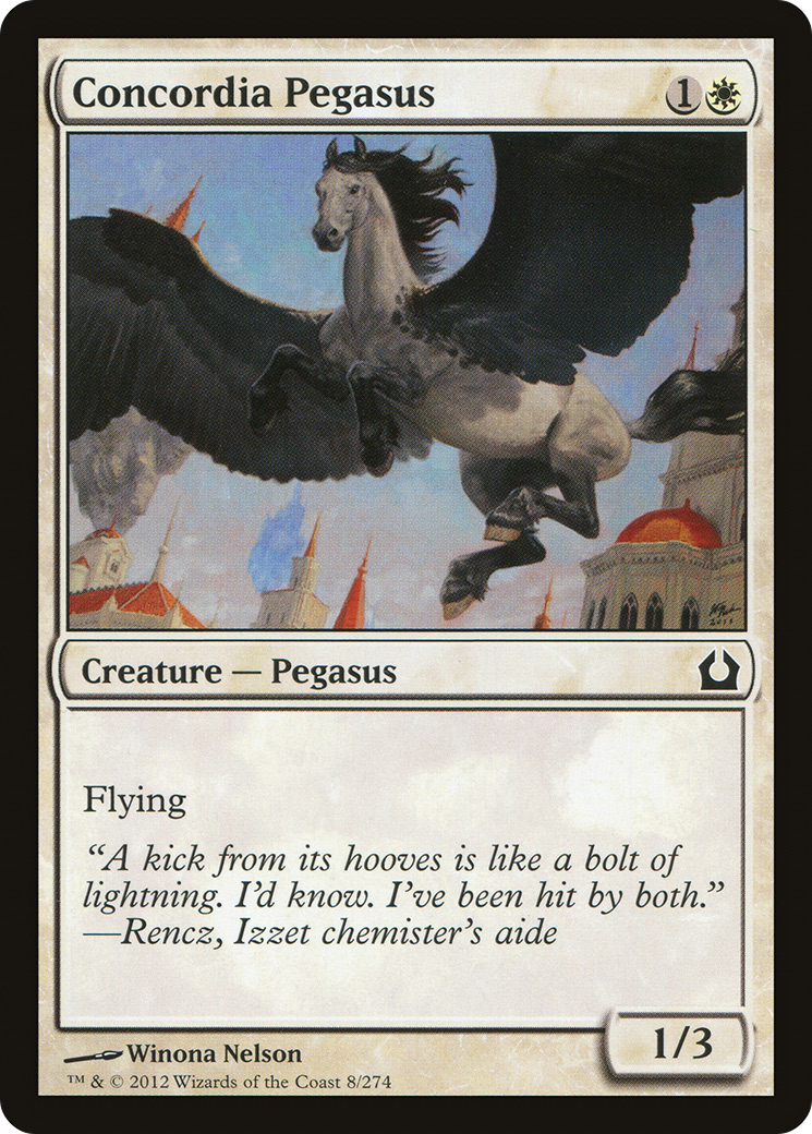 {C} Concordia Pegasus [Return to Ravnica][RTR 008]