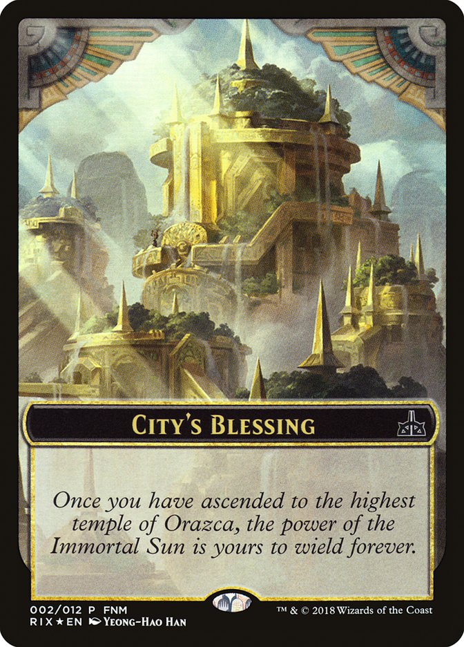 {T} City's Blessing // Elemental [Friday Night Magic 2018][TF18 002]