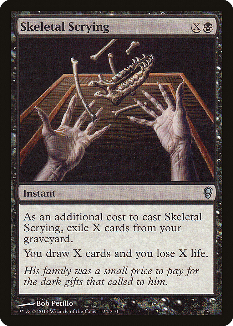 {C} Skeletal Scrying [Conspiracy][CNS 124]