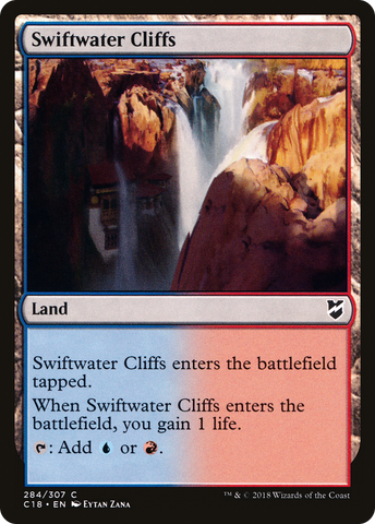 {C} Swiftwater Cliffs [Commander 2018][C18 284]