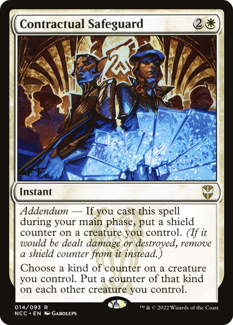 {R} Contractual Safeguard [Streets of New Capenna Commander][NCC 014]