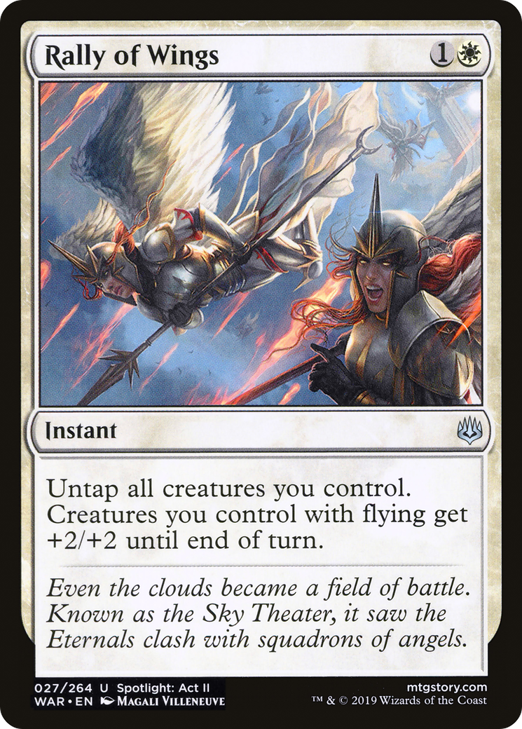 {C} Rally of Wings [War of the Spark][WAR 027] - Misty Mountain Games