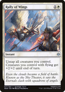 {C} Rally of Wings [War of the Spark][WAR 027] - Misty Mountain Games