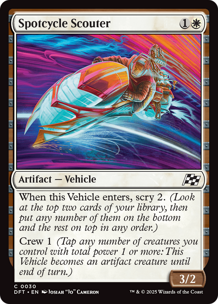 {@C} Spotcycle Scouter [Aetherdrift][DFT 030]