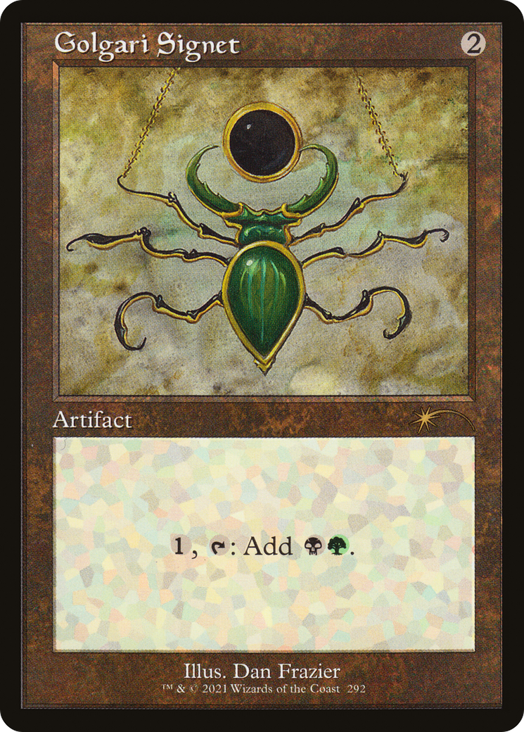 Golgari Signet [SLD-292]  Etched Foil