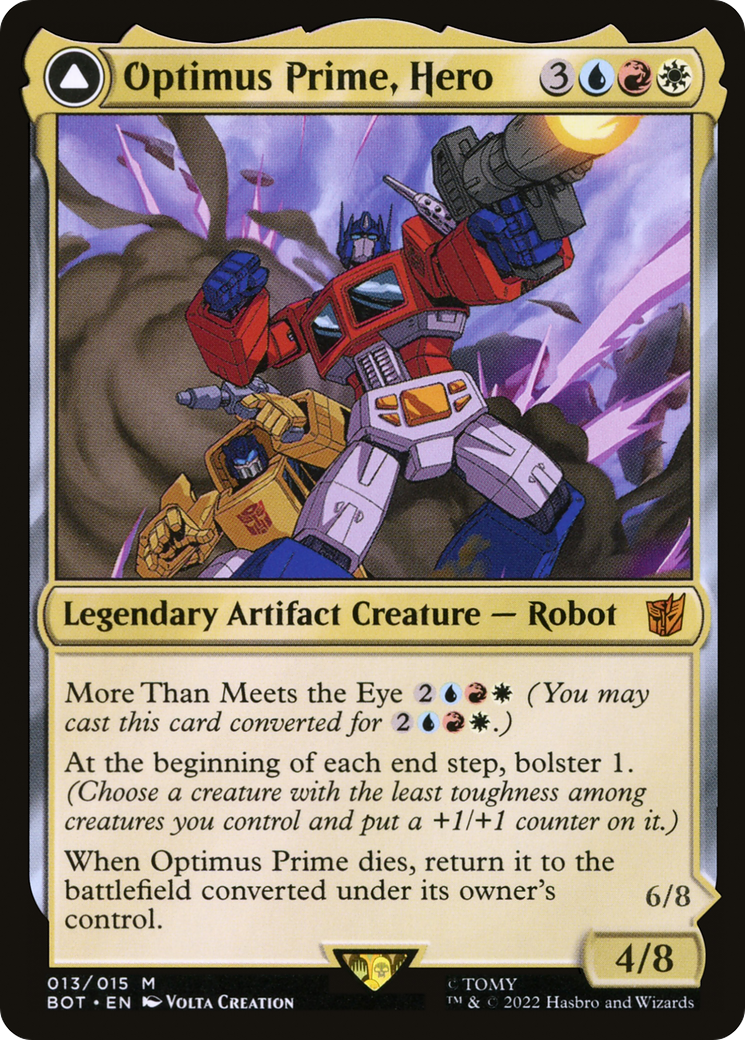 {R} Optimus Prime, Hero // Optimus Prime, Autobot Leader [Transformers][BOT 013]