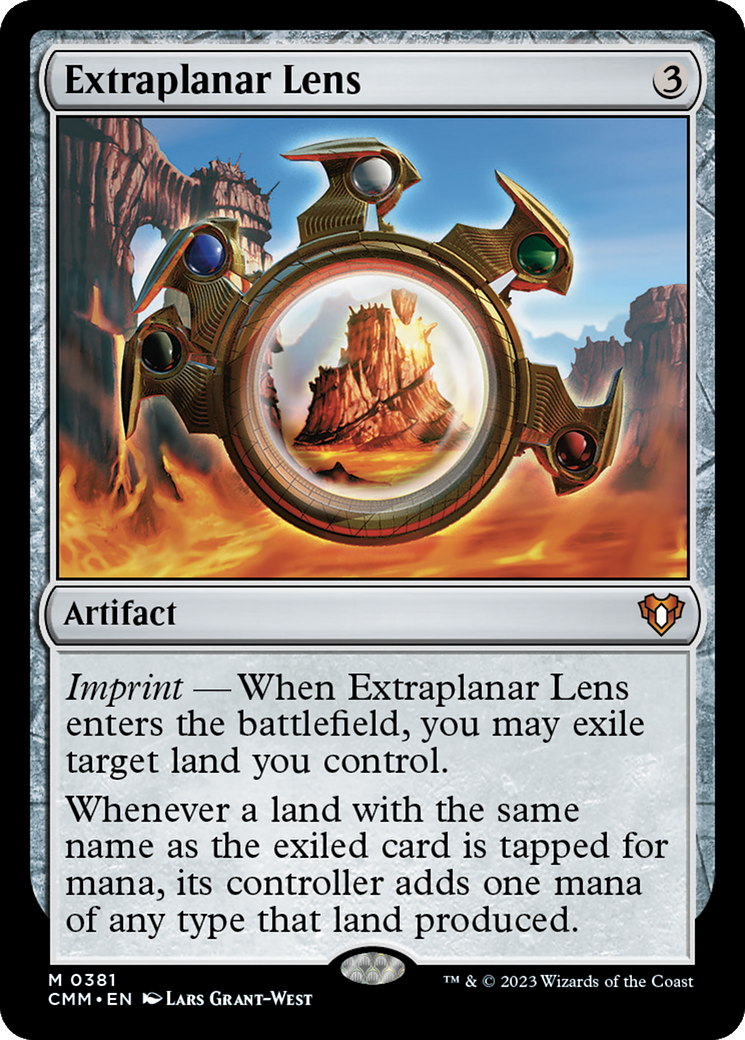 {R} Extraplanar Lens [Commander Masters][CMM 381]