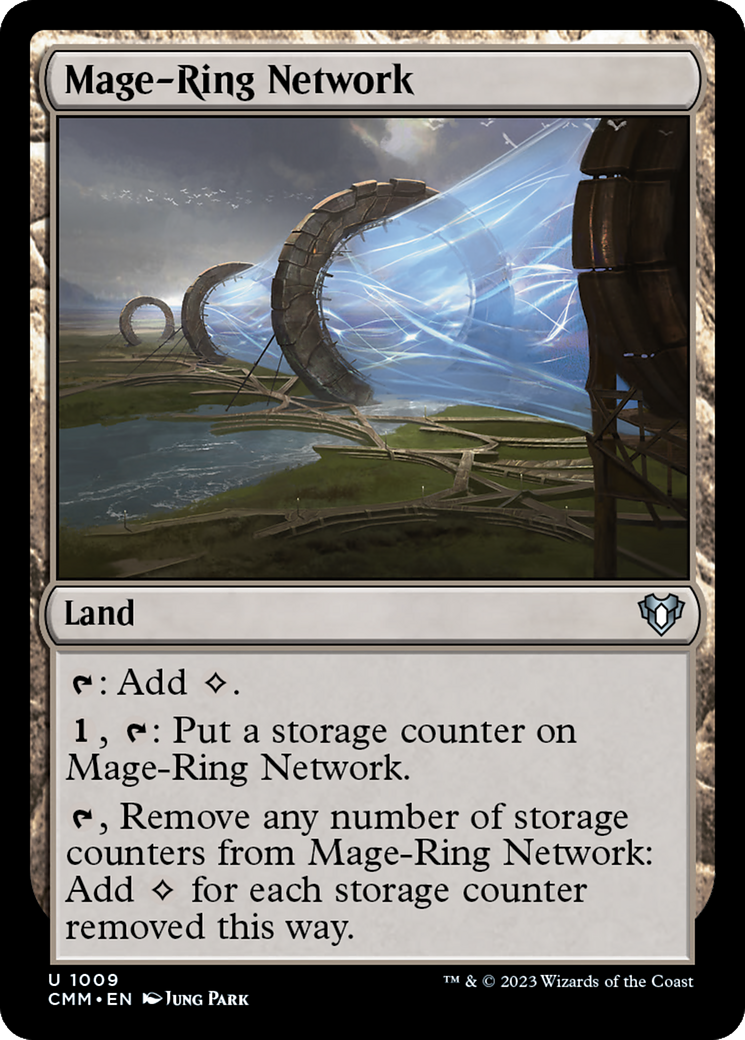 {C} Mage-Ring Network [Commander Masters][CMM 1009]