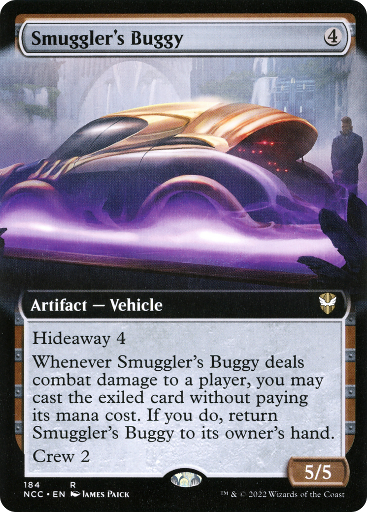 {R} Smuggler's Buggy (Extended Art) [Streets of New Capenna Commander][NCC 184]