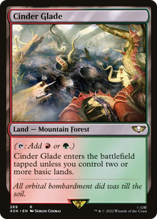 {R} Cinder Glade [Universes Beyond: Warhammer 40,000][40K 269]