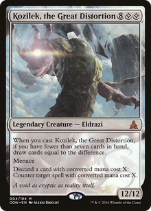 {R} Kozilek, the Great Distortion [Oath of the Gatewatch][OGW 004] - Misty Mountain Games