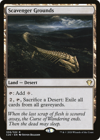 {R} Scavenger Grounds [Commander 2020][C20 306]