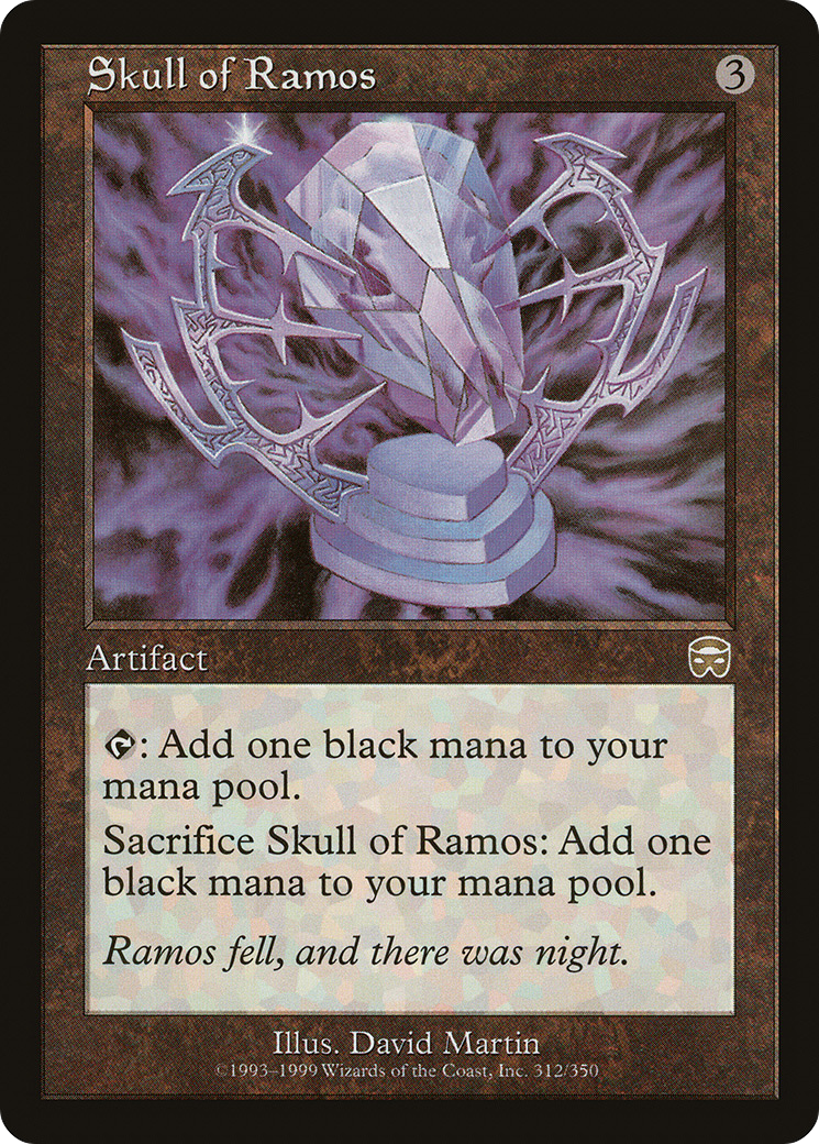 {R} Skull of Ramos [Mercadian Masques][MMQ 312]