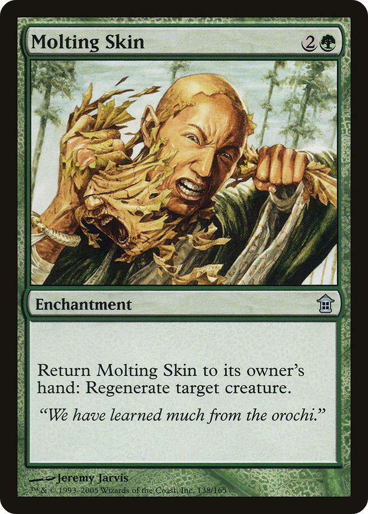 {C} Molting Skin [Saviors of Kamigawa][SOK 138]